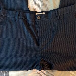 Goodthreads Navy Houndstooth Dress Pants - Athletic Fit